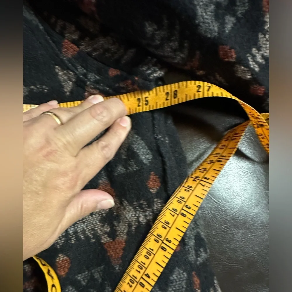 Jachs Men’s Multi Aztec Sherpa Lined Wool Blend  Winter Jacket Shacket New - Picture 10 of 15